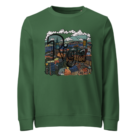 Unisex Organic Sweatshirt – RIGA