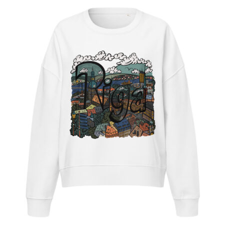 Women’s Organic Sweatshirt – RIGA