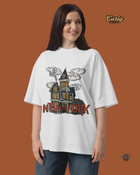 New York - Unisex Organic Oversized T-Shirt